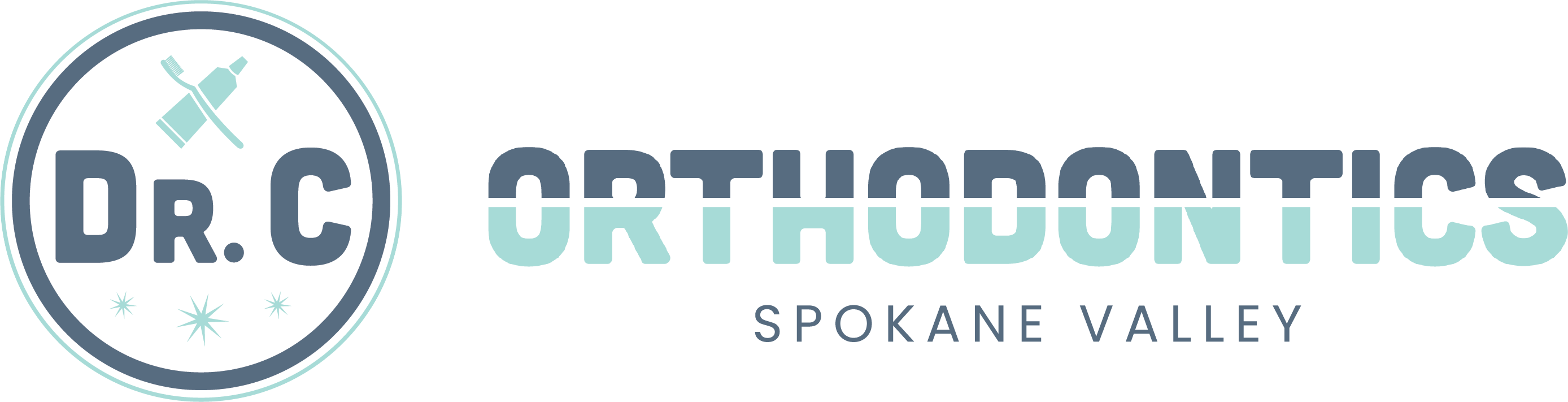 dr c orthodontics spokane valley - logo