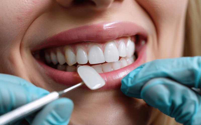 Dental Veneers correct smile flaws