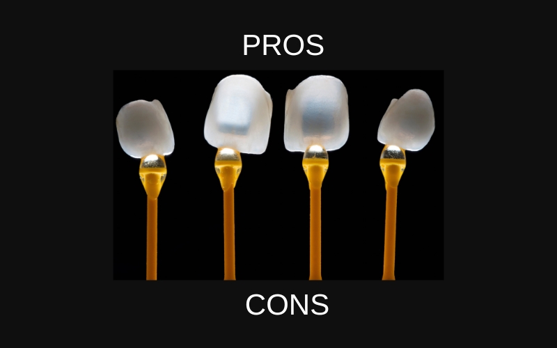 what are the pros and cons of dental veneers