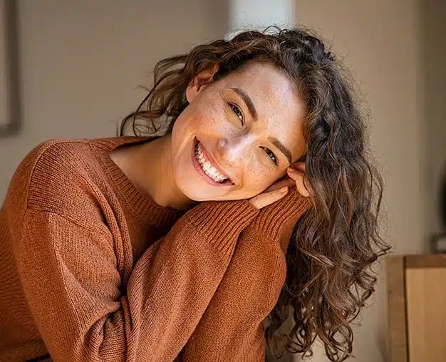 cute girl smiling after cosmetic dentistry procedure in Ventura